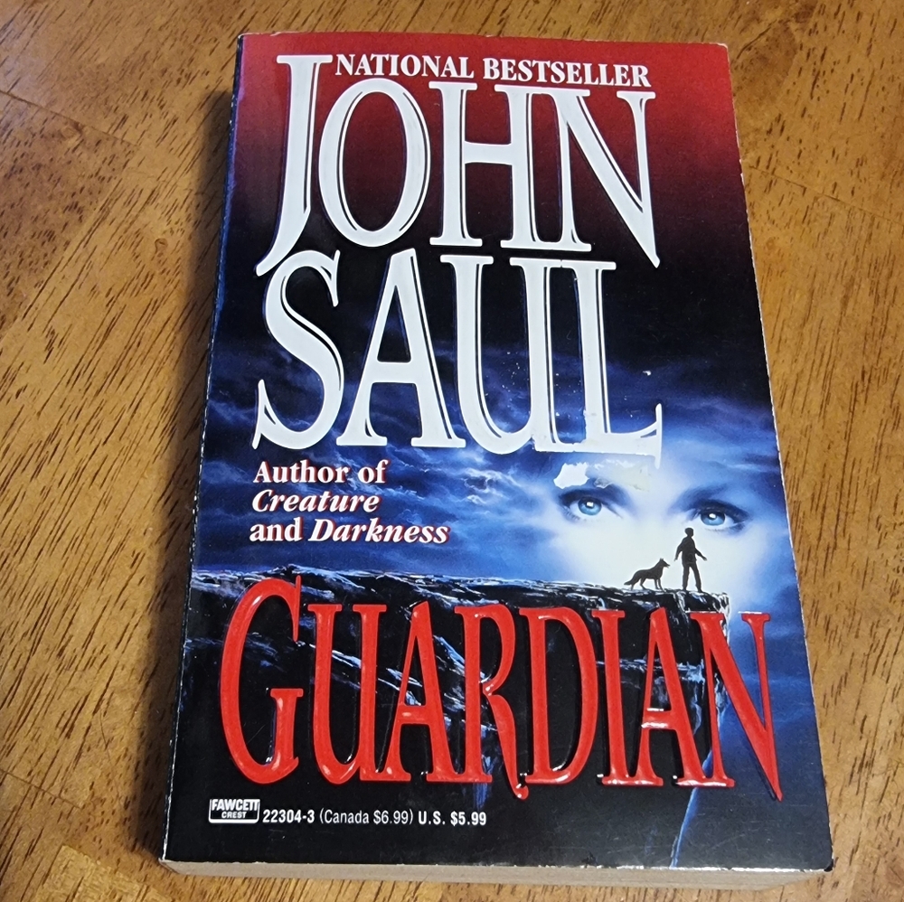 John Saul 'Guardian' Paperback Vintage 90s Book